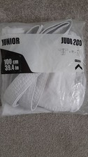 Excellent Kids Judo Karate White Suit  100 cm/39.4 in, (4-5 years) OUTSHOCK