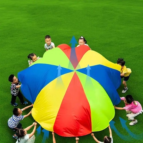 Rainbow parachute play - rainbow,