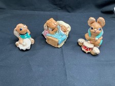Set of Three Pendlefin Rabbit