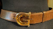 Authentic Gucci Brown Leather