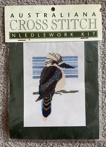 Cross stitch kit australian - cross,
