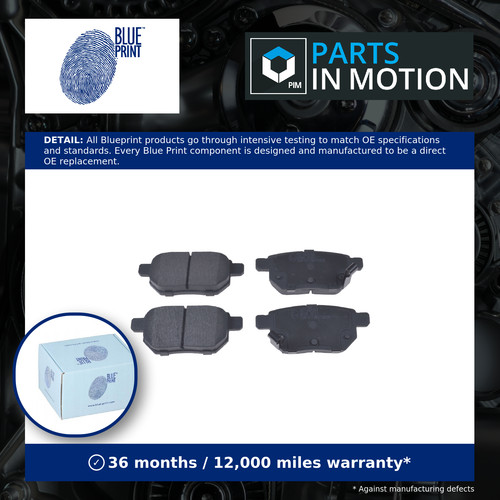 Brake pads set fits - fits, toyota