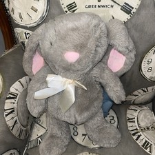 Large Grey Bunny Rabbit Soft Toy Morrisons