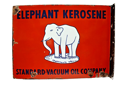 Vintage elephant kerosene - vintage,