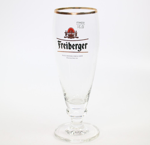 Vintage freiberger beer glass - vintage,