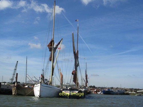 Photo 6x4 thames sailing - 6x4,
