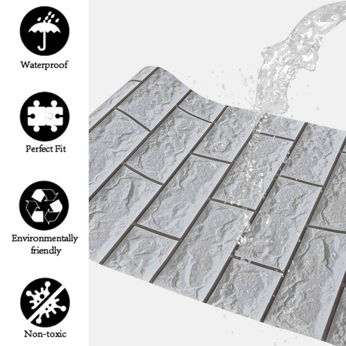 10m grey brick stone - 10m,