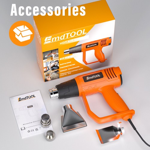 Emdtool heat gun hot air - gun,