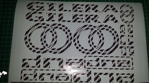 Gilera dna decals - gilera, decals/stickers