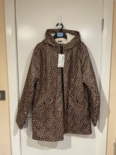 Girls Leopard Print Raincoat