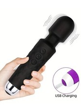 Magic massager wand powerful with 20 vibration modes UK plug UK Seller