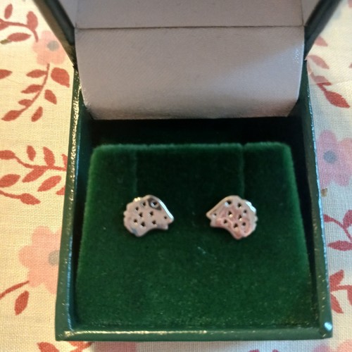 925 sterling silver hedgehog - 925,