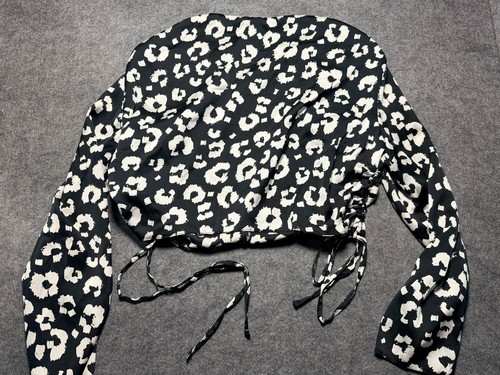 Primark black white leopard - white,