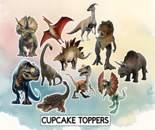 12 x Personalised  JURASSIC