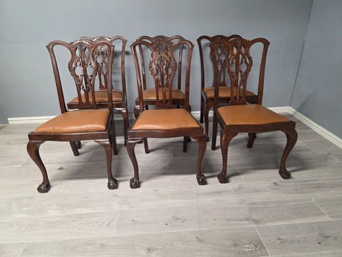 Antique set mahogany - set, of