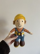 Bob the Builder Plush Soft Toy 1998 Play to Play 9” Vintage Rare Tool Belt Tools