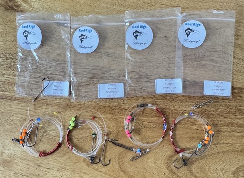 Sea fishing rigs hand tied - fishing, 8