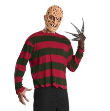 FREDDY KRUEGER Costume or Glove Halloween Krugar Nightmare Elm Street Adult Kids