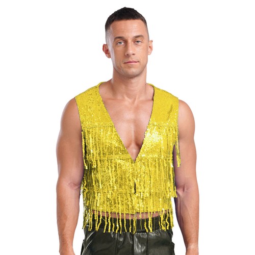 Men dance shiny shirt - men's,