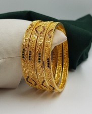 Enameling 22K Gold Bangle