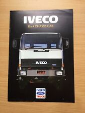 IVECO FORD 8x4 CHASSIS CAB Commercial Vehicle Sales Brochure 1988 #86/321