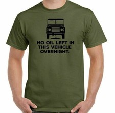 Rover Defender T-Shirt No Oil
