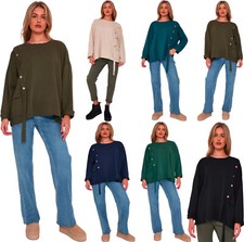 Ladies Italian Round Neck Side