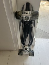 Pure Penny Board White  Waves