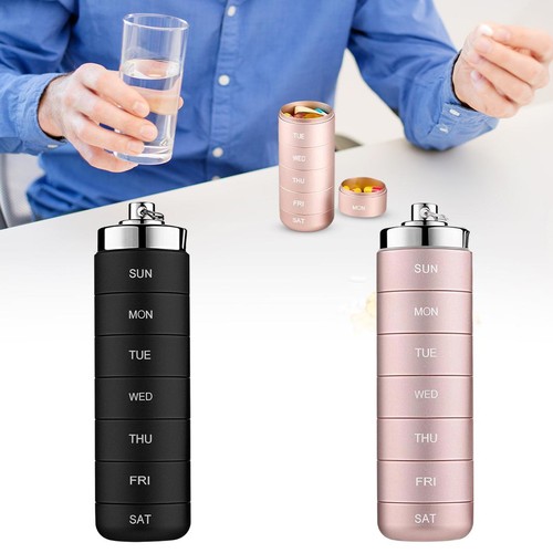 Metal aluminum travel pill - travel,