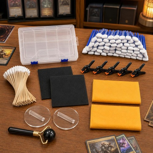 162pcs trading card - card, cleaning