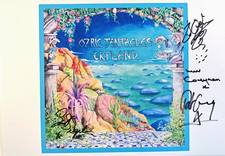 Ozric tentacles hand signed - ozric, hand-signed
