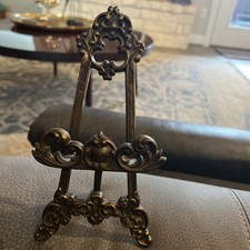 Ornate Metal Easel Picture