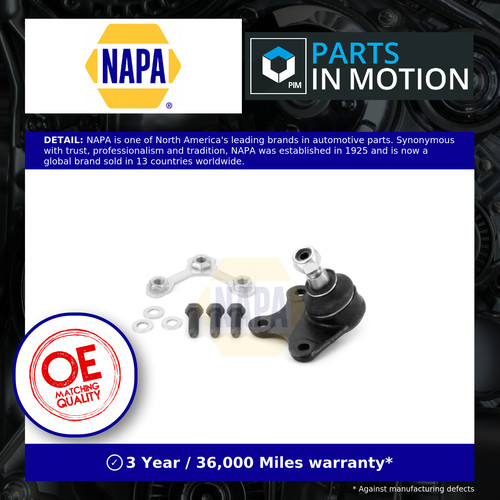 Ball joint lower right - lower, nst0068