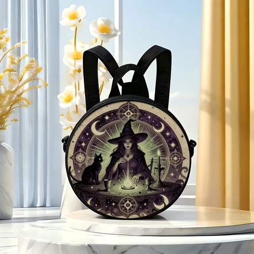Witch design cross - body, bag/