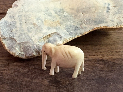 Vintage miniature hand carved - vintage,