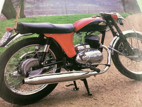 Cotton villiers motorcycle - villiers,