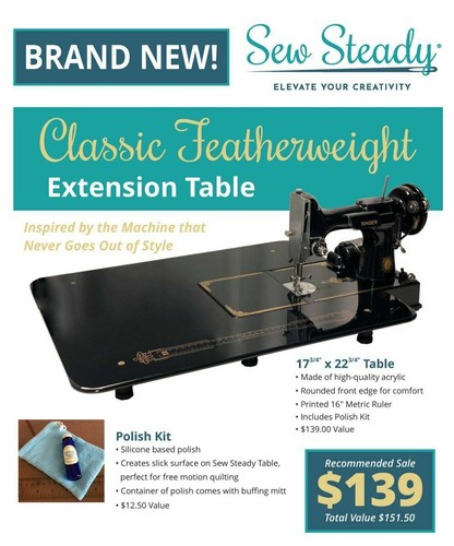 Sew steady classic - sew, table