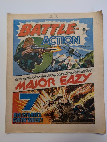 Battle action comic 14th - action,