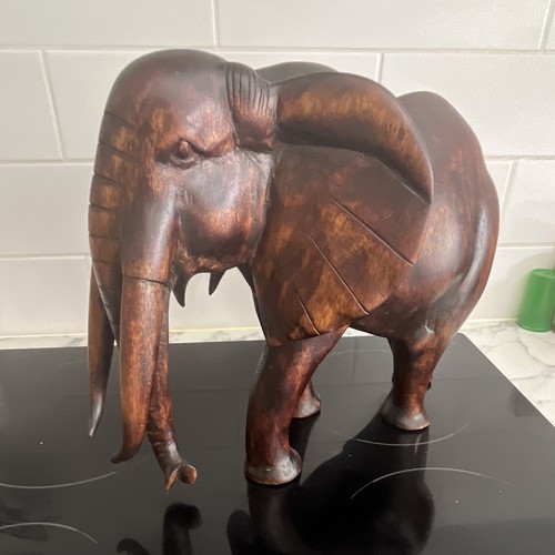 Large vintage hand carved - hand,