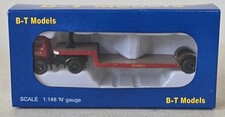 BT MODELS N GAUGE N021 COMMER LOW LOADER WYNNS HEAVY HAULAGE 1957 DIECAST