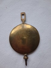 Vintage brass lead backed