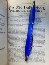 1898 Advert The Old Hall School in Wellington, Shropshire