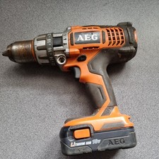 Aeg bsb 18g hammer - aeg, with