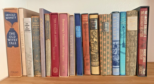 Folio society books - x,