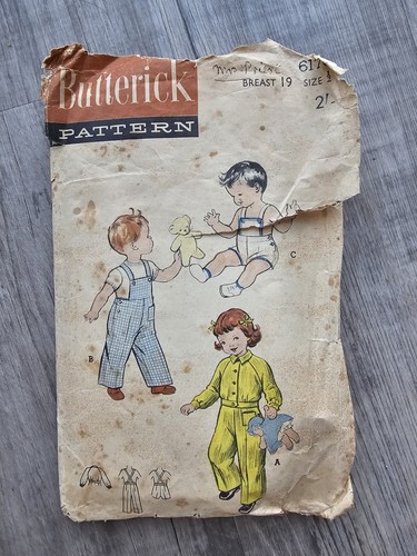 Butterick 6176 toddlers