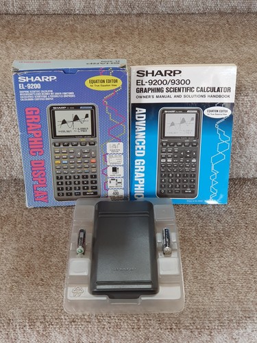 Sharp 9200 graphing - el-9200,