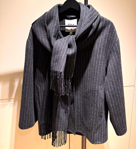 Cos grey pinstripe - cos,