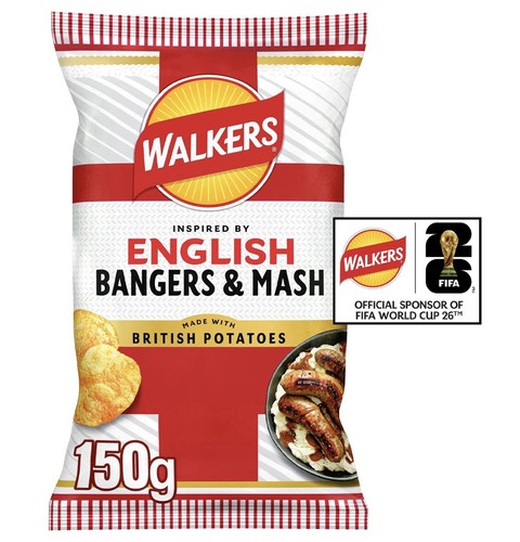 Walkers crisps english bangers - walkers,