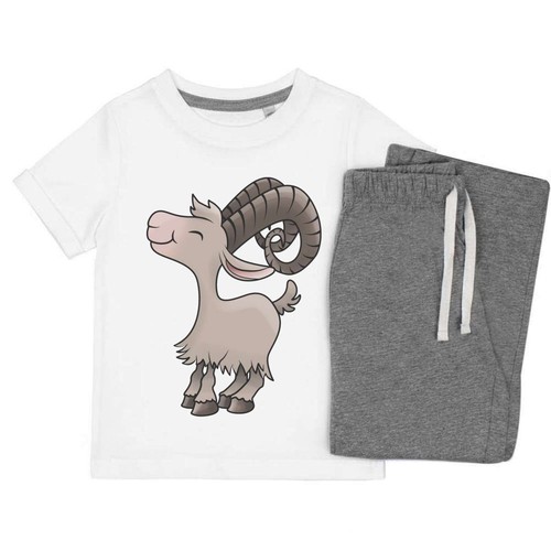 Happy goat kids cotton - 'happy,