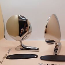 2 Mirror Exterior Round Alfa Romeo 105 115 SPIDER Giulia Gt Montreal Narrow